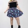 In Control Clothing New In Aesthetic Video Game Black Skirt