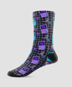 In Control Clothing Aesthetic Video Game Crew Socks