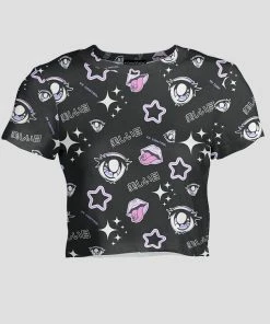 In Control Clothing All Eyes On Me Crop Tee