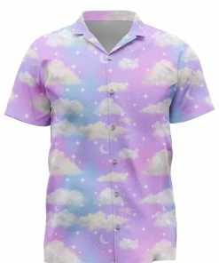 In Control Clothing Angelic Sky Hawaiian Shirt