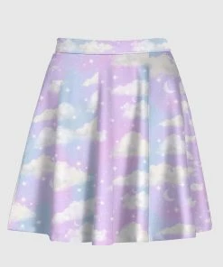 In Control Clothing Angelic Sky Skirt New In