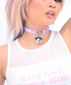 In Control Clothing Anime Eye Choker Necklace Bestsellers