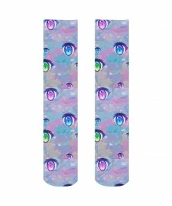 In Control Clothing Anime Eye Pattern Crew Socks Bestsellers 9 In Control Clothing Anime Eye Pattern Crew Socks Bestsellers