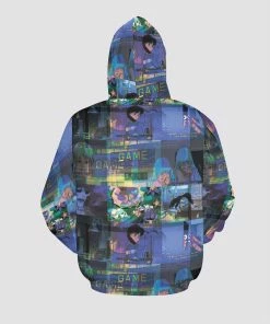 In Control Clothing Anime Vaporwave Glitch Hoodie Sweatshirts + Hoodies