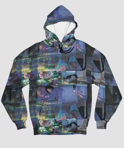 In Control Clothing Anime Vaporwave Glitch Hoodie Sweatshirts + Hoodies