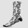 In Control Clothing Are You Afraid Hannya Crew Socks