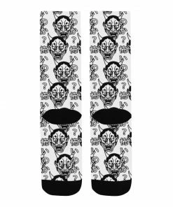 In Control Clothing Are You Afraid Hannya Crew Socks 11 In Control Clothing Are You Afraid Hannya Crew Socks