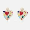 In Control Clothing Artcore Heart Earrings