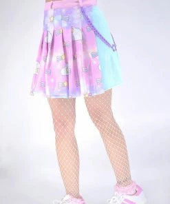 In Control Clothing Bestsellers Baby Star Chain Pleated Skirt