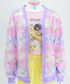 In Control Clothing Baby Star Kawaii Cardigan Sweater