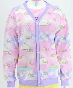 In Control Clothing Baby Star Kawaii Cardigan Sweater