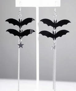 In Control Clothing Bestsellers Bat Charm Earrings
