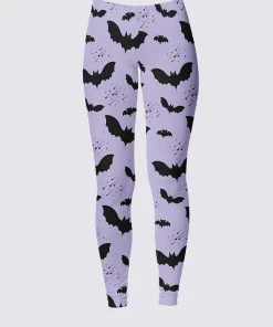 In Control Clothing Bat Pattern Leggings New In