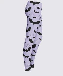 In Control Clothing Bat Pattern Leggings