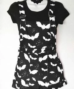 In Control Clothing Bat Pattern Overalls New In