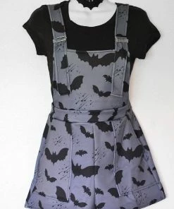 In Control Clothing Bat Pattern Overalls New In