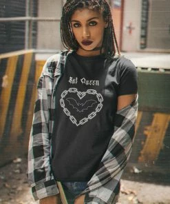 In Control Clothing Bat Queen Women's Graphic T-Shirt Bestsellers