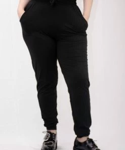 In Control Clothing Black Drawstring Joggers New In