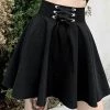 In Control Clothing Bestsellers Black Lace Up Flared Mini Skater Skirt 2 In Control Clothing Bestsellers Black Lace Up Flared Mini Skater Skirt