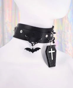 In Control Clothing Bestsellers Black Shadow Choker Necklace