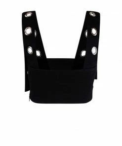 In Control Clothing Black Siren Eyelet Top Bestsellers