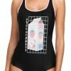 In Control Clothing Bestsellers Black Strawberry Milk One Piece Swimsuit