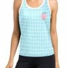 In Control Clothing Bestsellers Blue Strawberry Racerback Tank Top