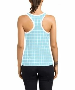 In Control Clothing Bestsellers Blue Strawberry Racerback Tank Top