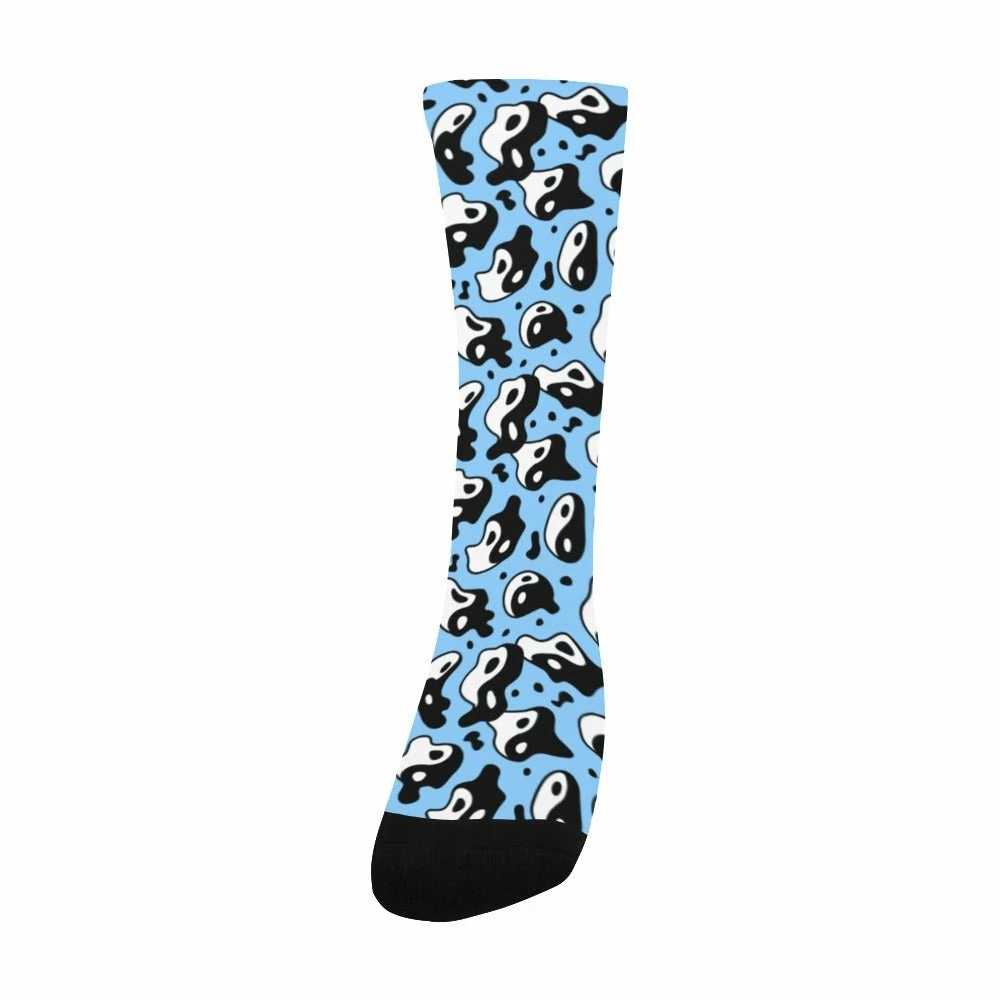 In Control Clothing Accessories Blue Trippy Yin And Yang Socks 5 In Control Clothing Accessories Blue Trippy Yin And Yang Socks