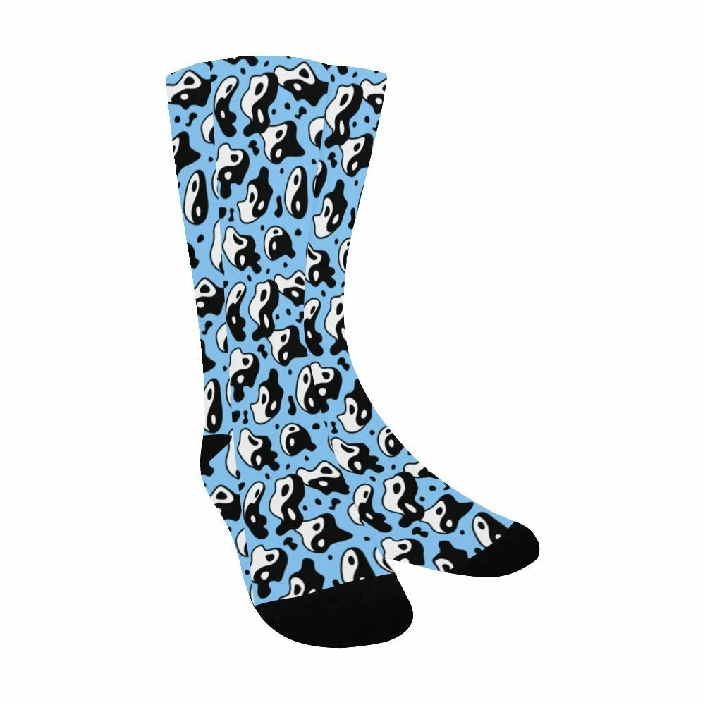 In Control Clothing Accessories Blue Trippy Yin And Yang Socks 6 In Control Clothing Accessories Blue Trippy Yin And Yang Socks