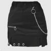In Control Clothing Chain Hoop Detail Mini Skirt