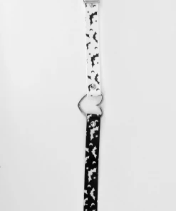 In Control Clothing Split Color Bat Heart Choker Necklace Bestsellers