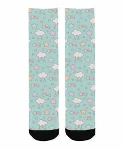 In Control Clothing Clouds Mint Socks