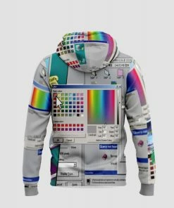 In Control Clothing Computer Glitch Hoodie Sweatshirts + Hoodies