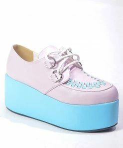 In Control Clothing Cotton Candy Platform Creepers