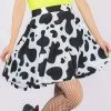 In Control Clothing Cow Pattern Skirt Bestsellers