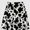 In Control Clothing Cow Pattern Skirt 2 In Control Clothing Cow Pattern Skirt
