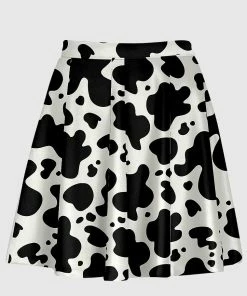 In Control Clothing Cow Pattern Skirt Bestsellers