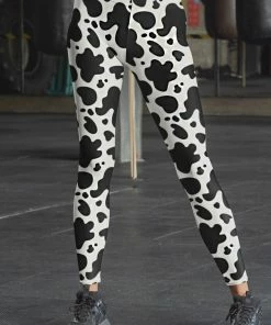 In Control Clothing Cow Print Leggings Low Rise Leggings Bestsellers