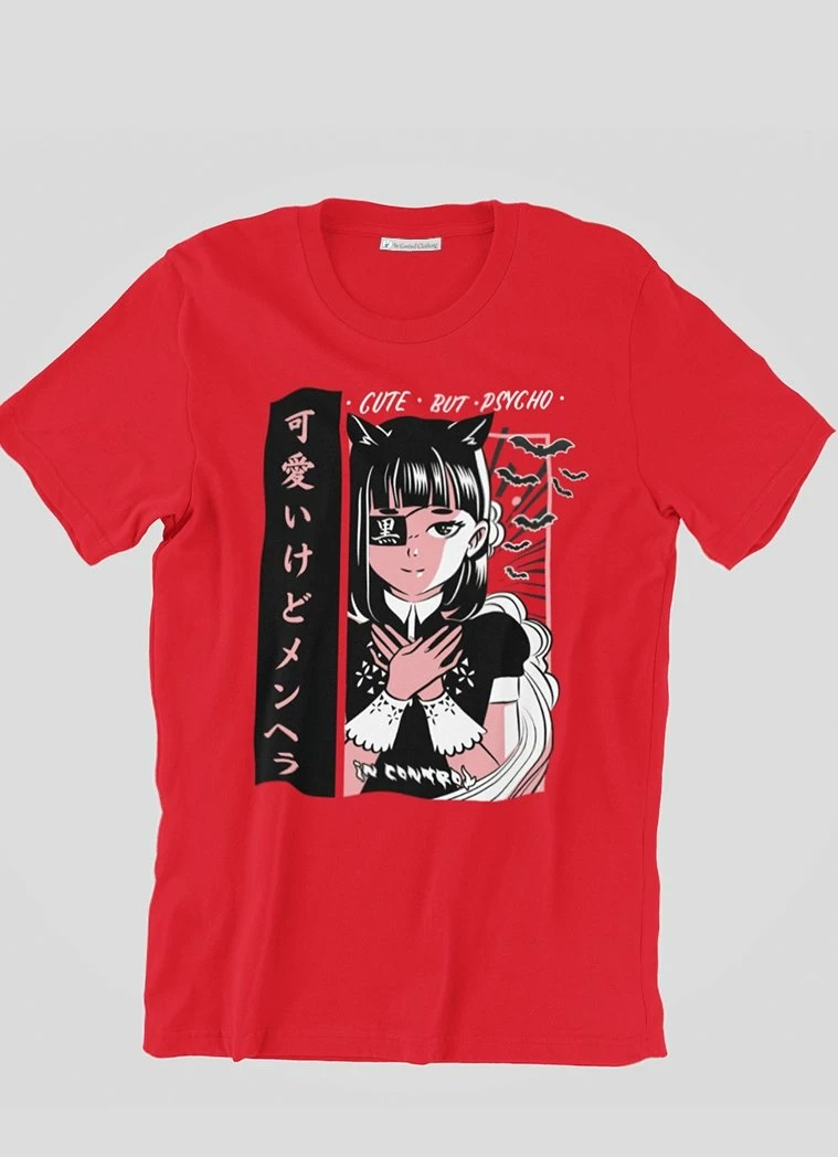 In Control Clothing Cute But Psycho Graphic Tee New In 4 In Control Clothing Cute But Psycho Graphic Tee New In