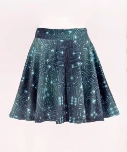 In Control Clothing Cyber Tech Skirt New In