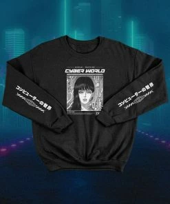 In Control Clothing Cyber World Anime Sweatshirt Bestsellers