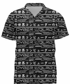 In Control Clothing Cyber World Short Sleeve Button Up Shirt Bestsellers