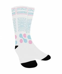 In Control Clothing Bestsellers Cyber World White Socks