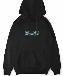 In Control Clothing Cyberpunk Error Code Black Hoodie New In