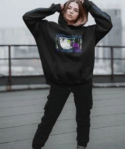 In Control Clothing Cyberpunk Glitch Hoodie Bestsellers