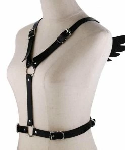 In Control Clothing Dark Angel Wings Body Harness
