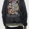 WEIV DOGTOWN Embroidered Bomber Jacket