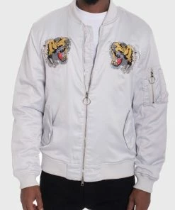 WEIV DOGTOWN Embroidered Bomber Jacket