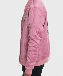 WEIV DOGTOWN Embroidered Bomber Jacket